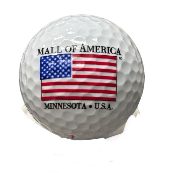 Mall Of America Minnesota Logo Spalding Golf Ball - Picture 1 of 4